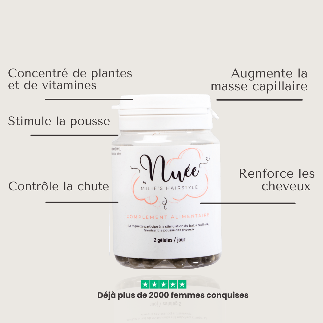 Cure de vitamines Nuée – 6 mois - Pousse & Anti chute