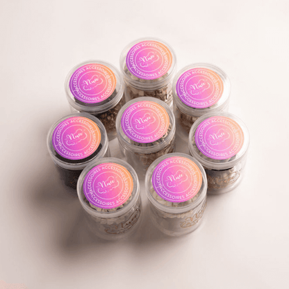 Kit SHRINKY avec chouchous en satin pour étirer les cheveux sans chaleur et maintenir les boucles.